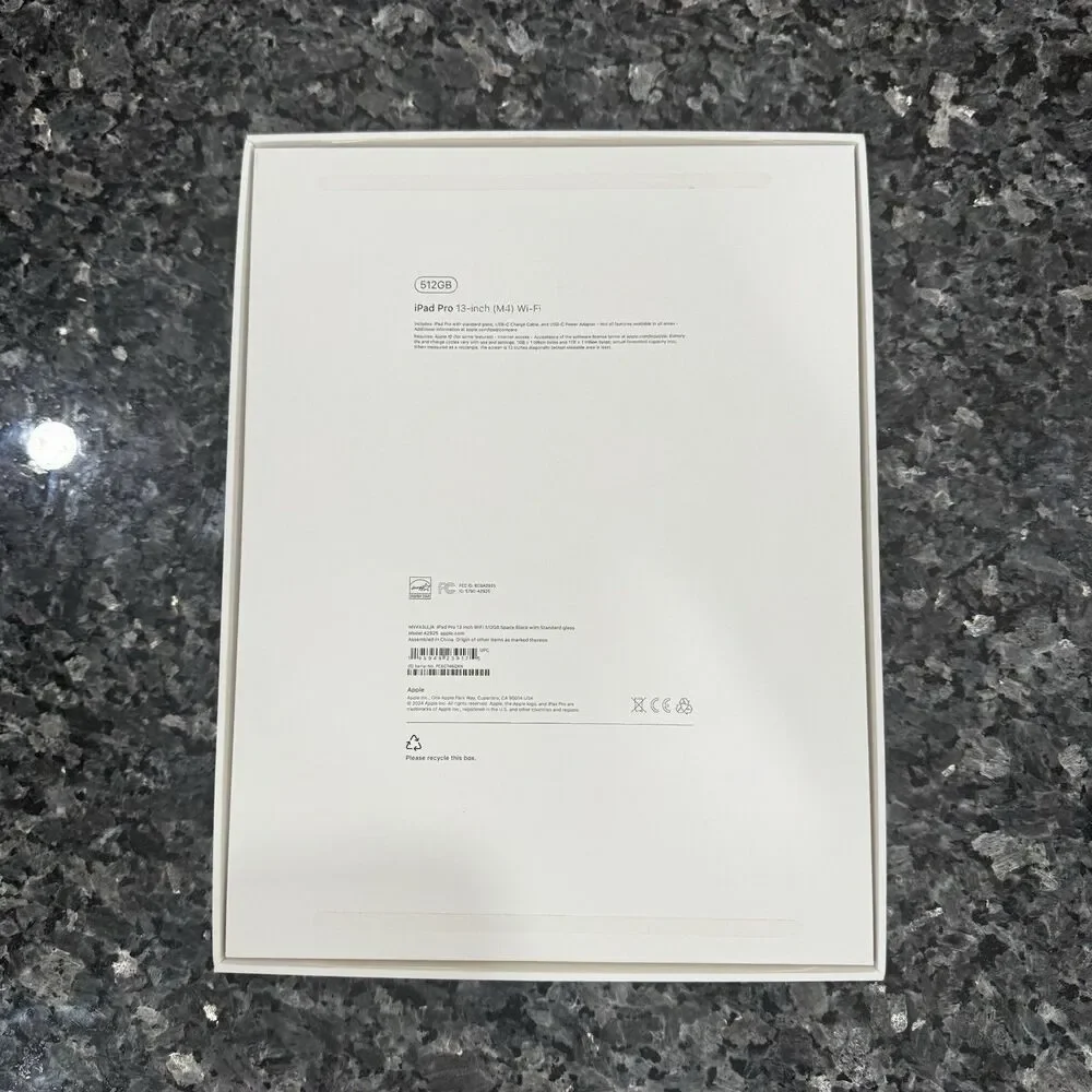 iPad Pro M4 13 inch EMPTY BOX ONLY
